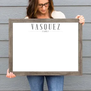 Large Framed Whiteboard | Horizontal Swanson