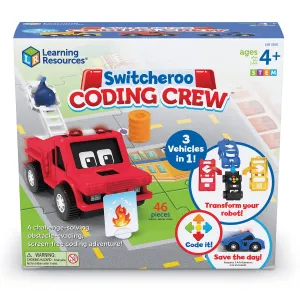 Learning Resources Switcheroo Coding Crew - STEM Toy for Toddlers