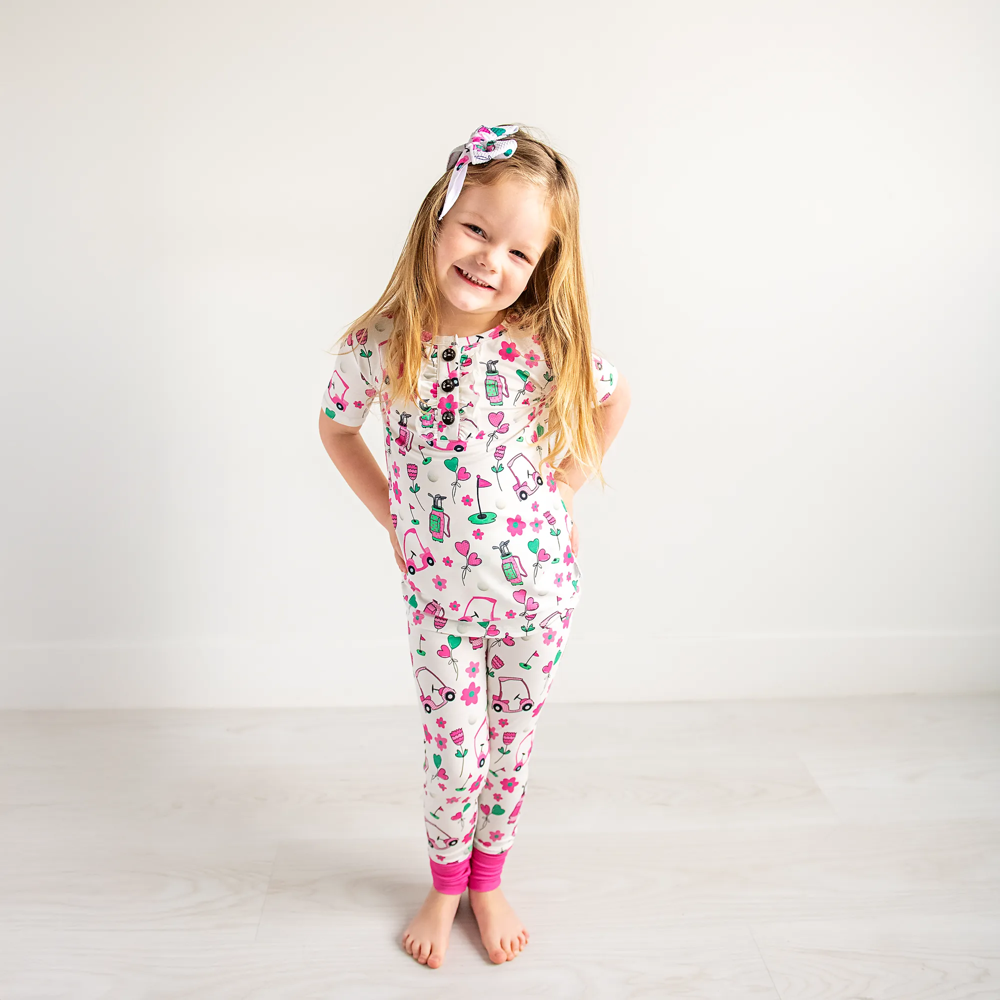 Lexi Pink Golf TWO PIECE