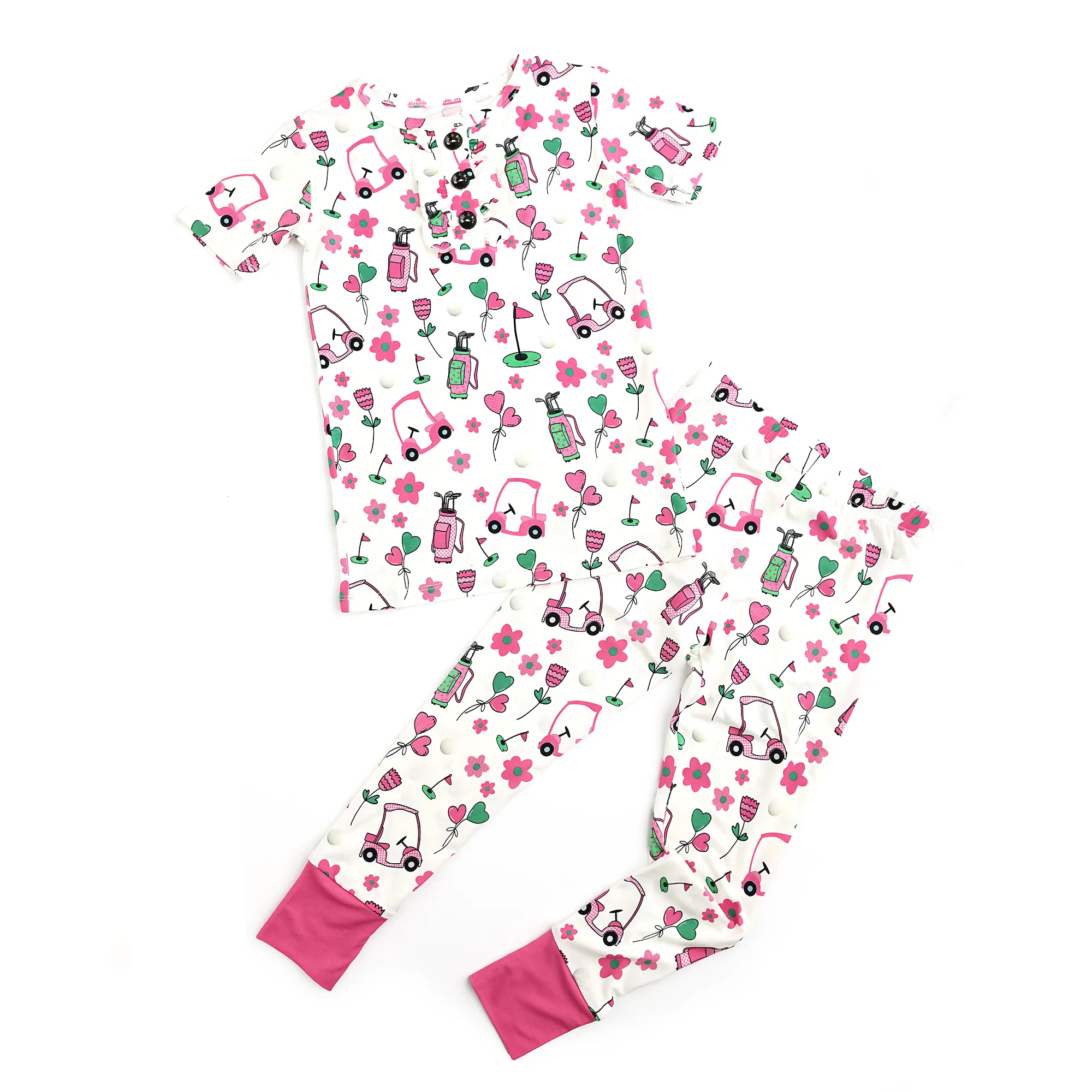 Lexi Pink Golf TWO PIECE