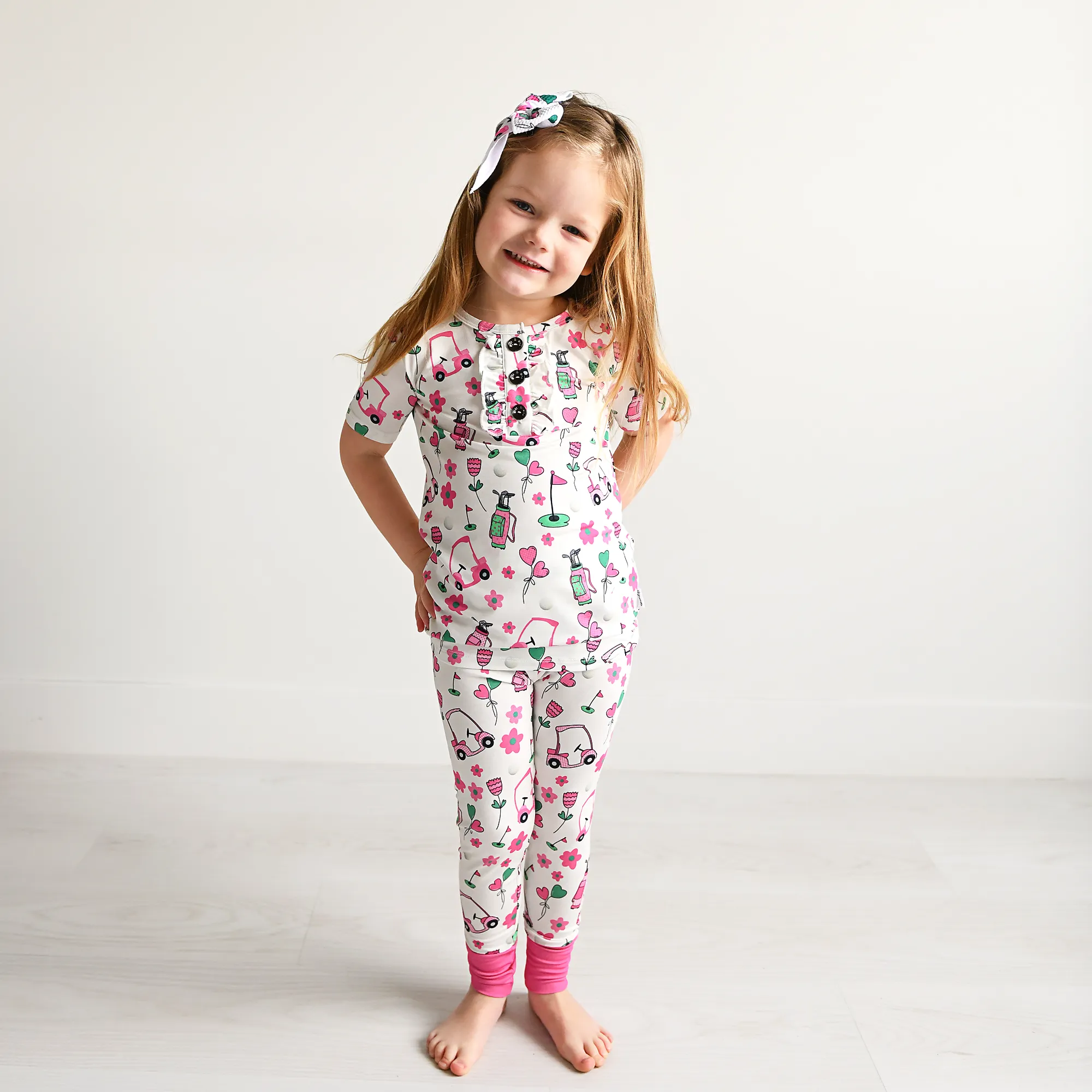 Lexi Pink Golf TWO PIECE