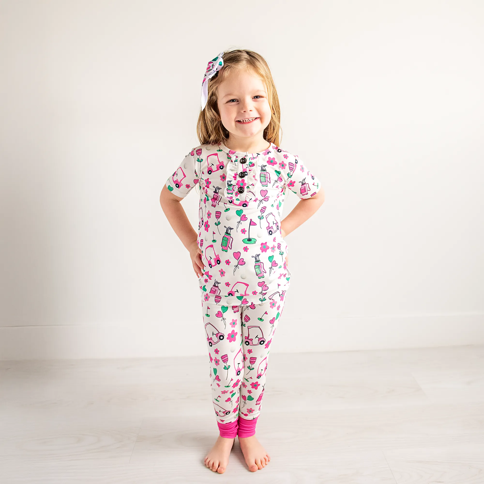 Lexi Pink Golf TWO PIECE