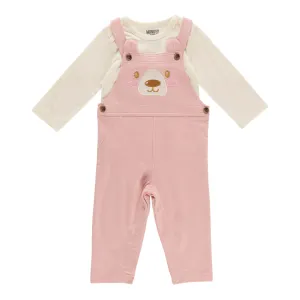 MONKEY BARS Infant Girl's Coverall Set, 2-Piece