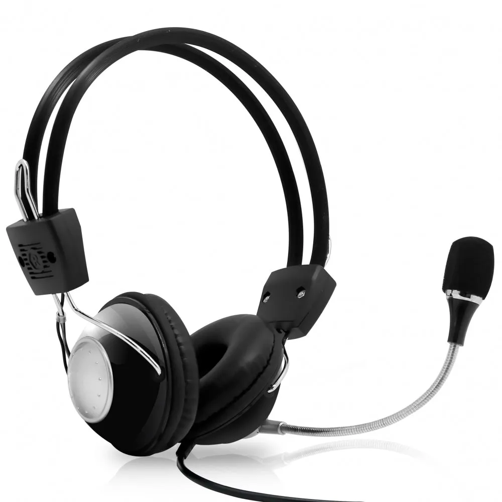 Multimedia/Gaming Usb Headset With Noise-Canceling Microphone