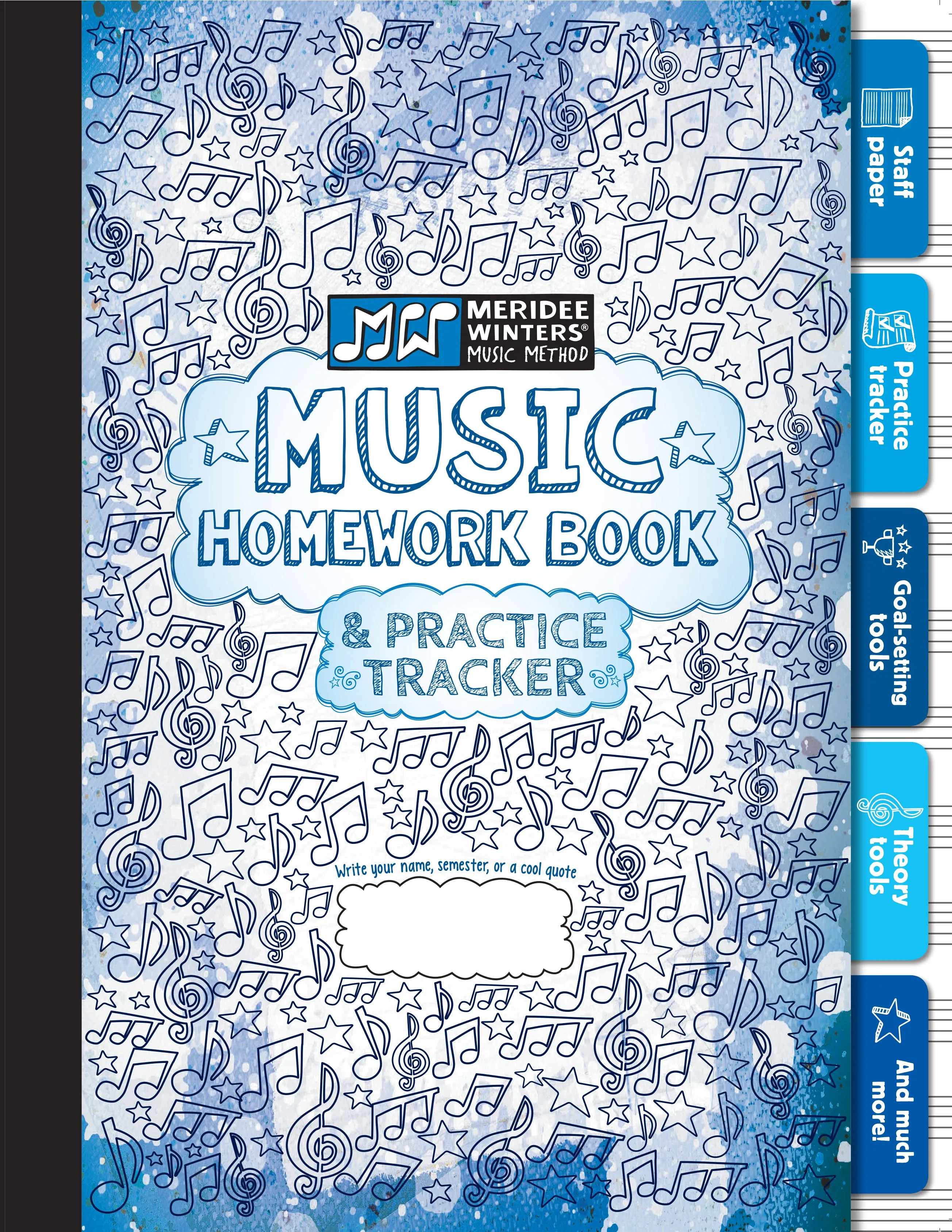 Music Homework Book & Practice Tracker