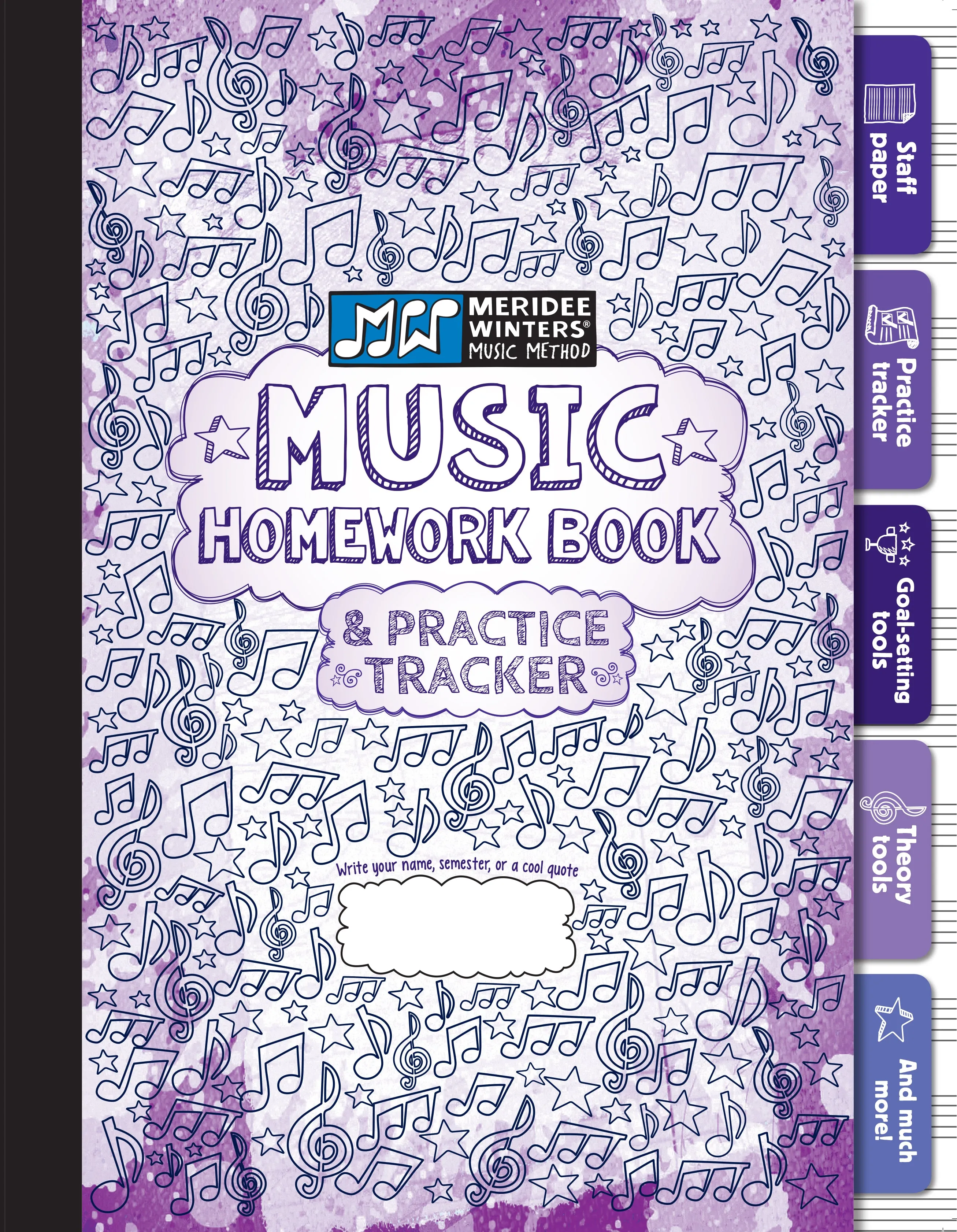 Music Homework Book & Practice Tracker