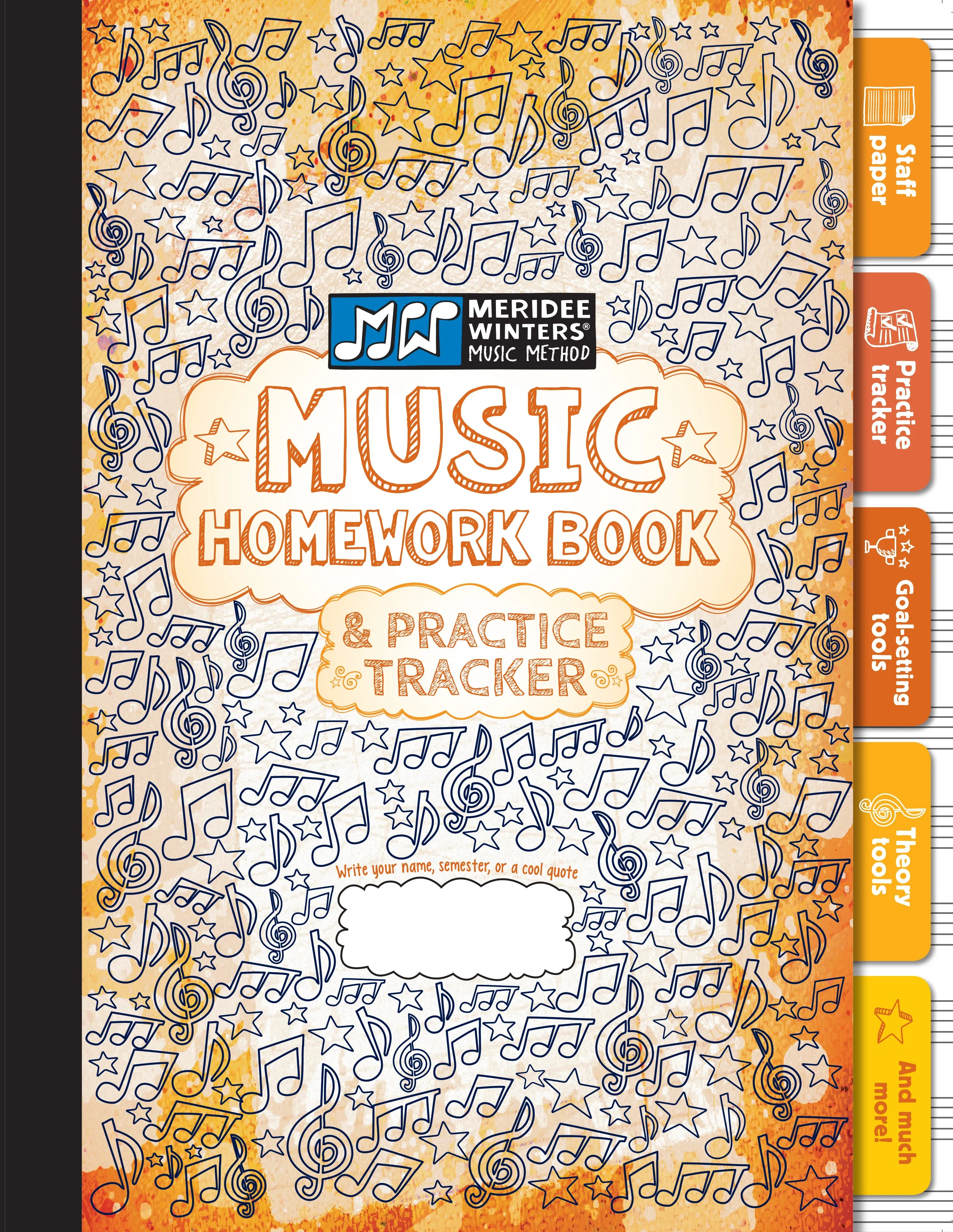 Music Homework Book & Practice Tracker