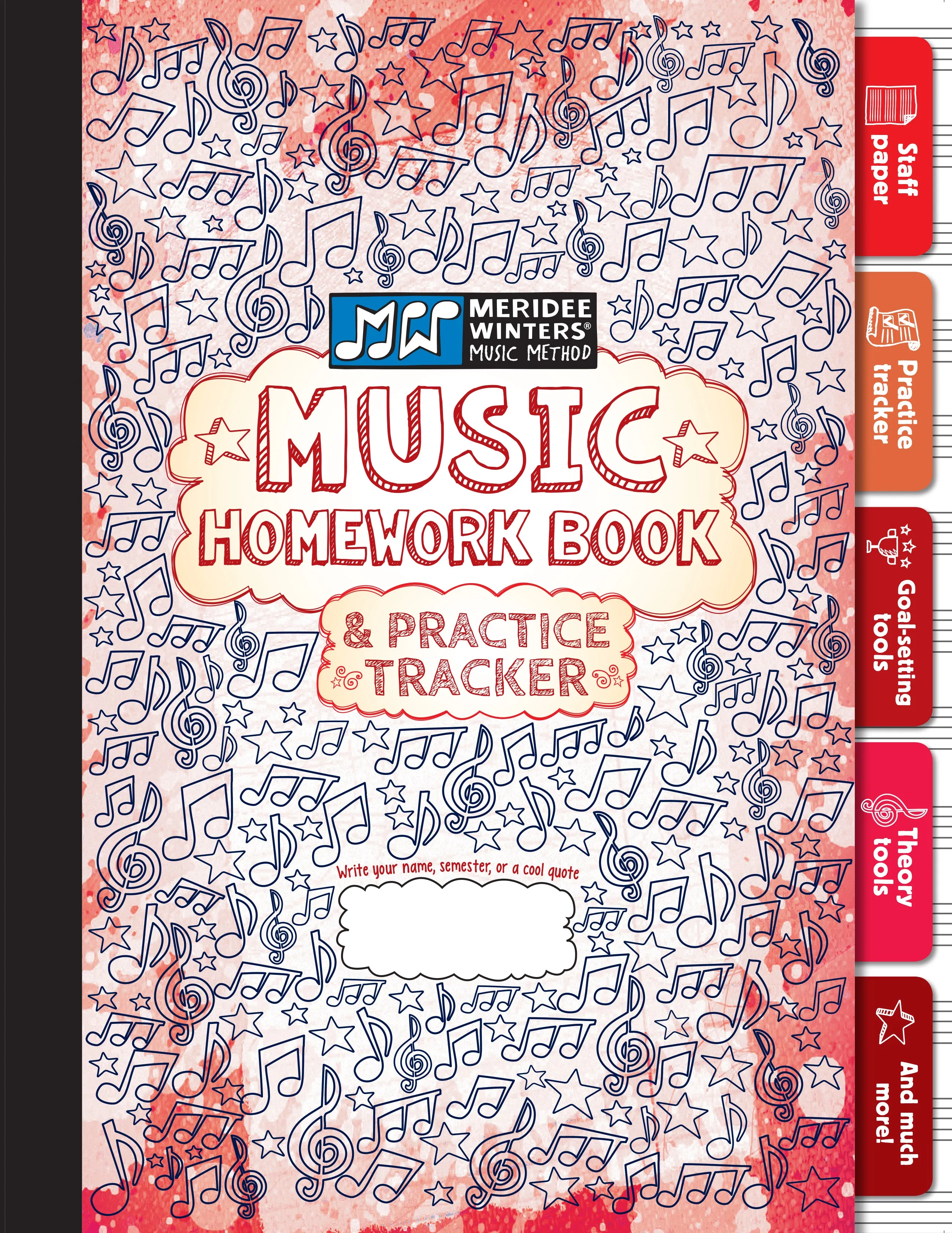 Music Homework Book & Practice Tracker