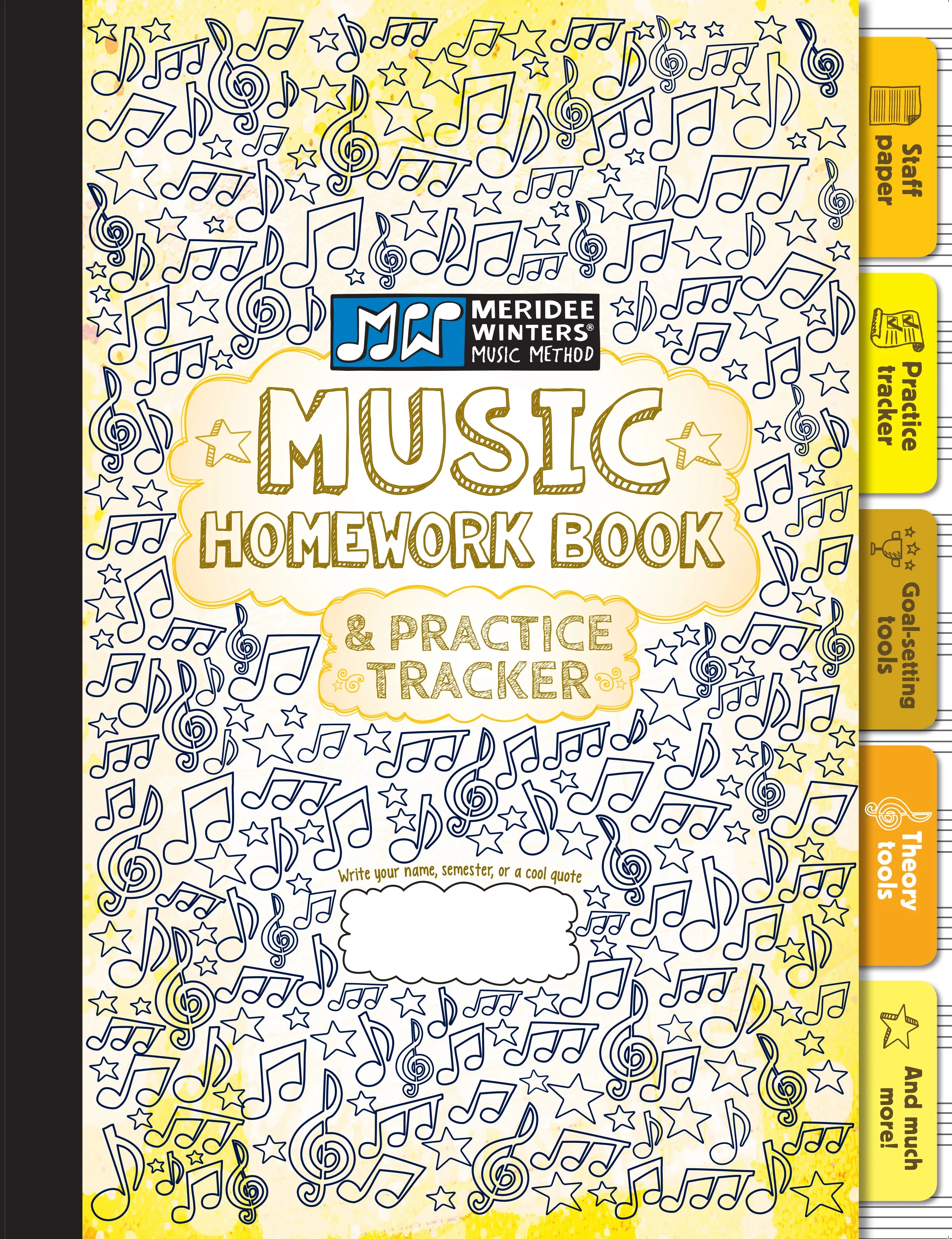 Music Homework Book & Practice Tracker