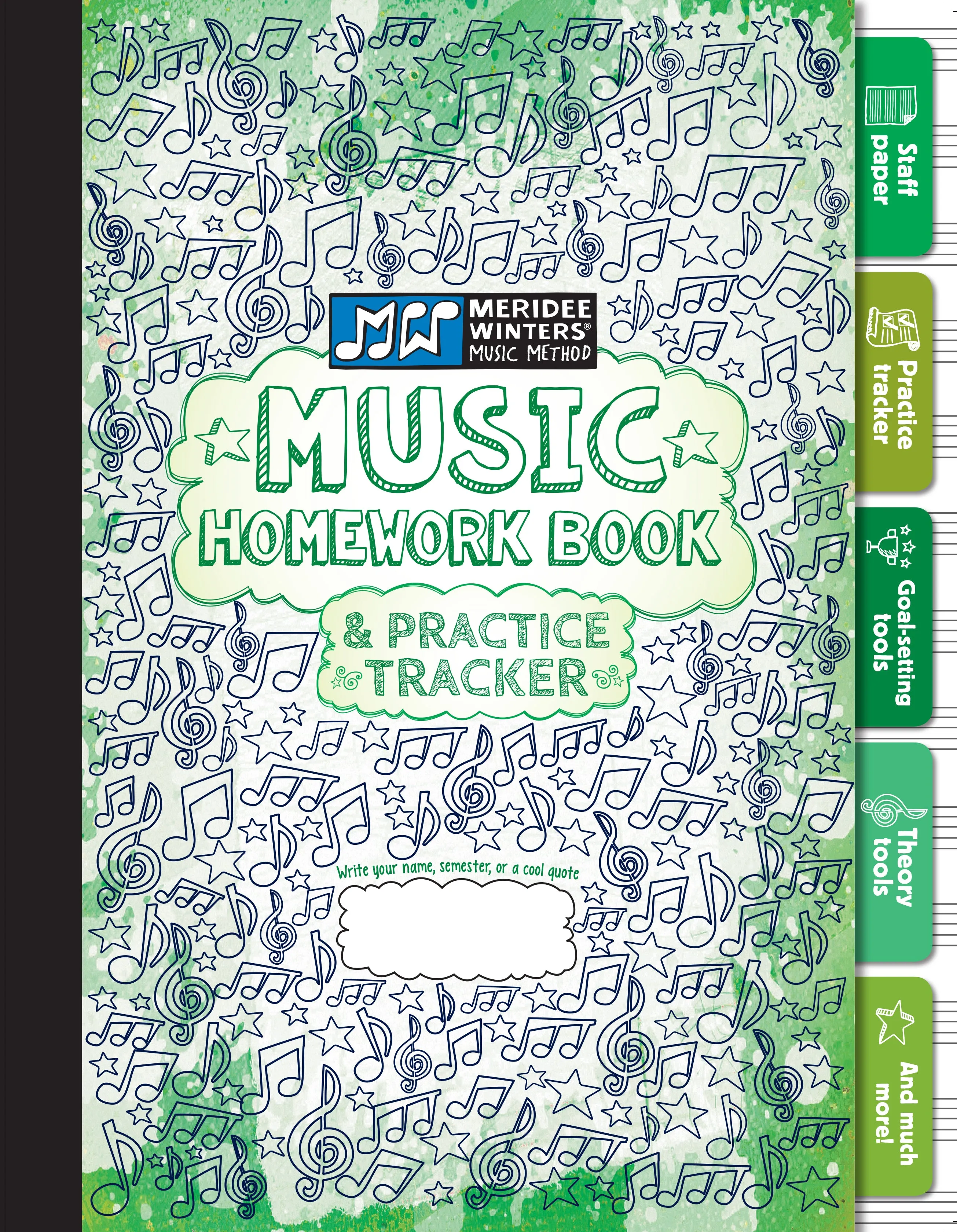 Music Homework Book & Practice Tracker