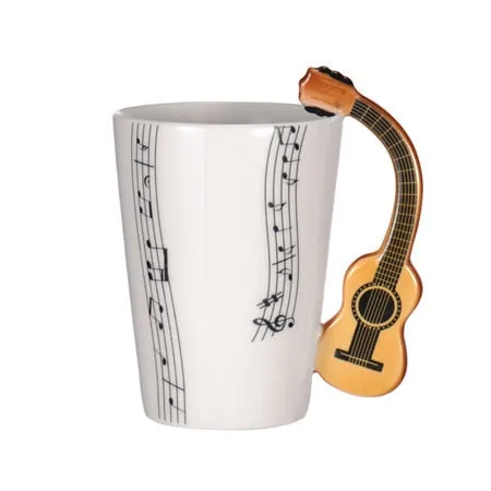New Ceramic Coffee Cup for the Music Lover