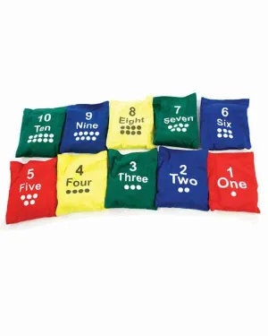 NUMBERED BEAN BAG SET
