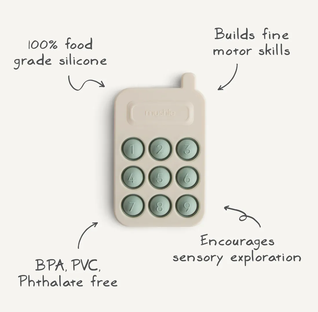 Phone Press Toy (Cambridge Blue)
