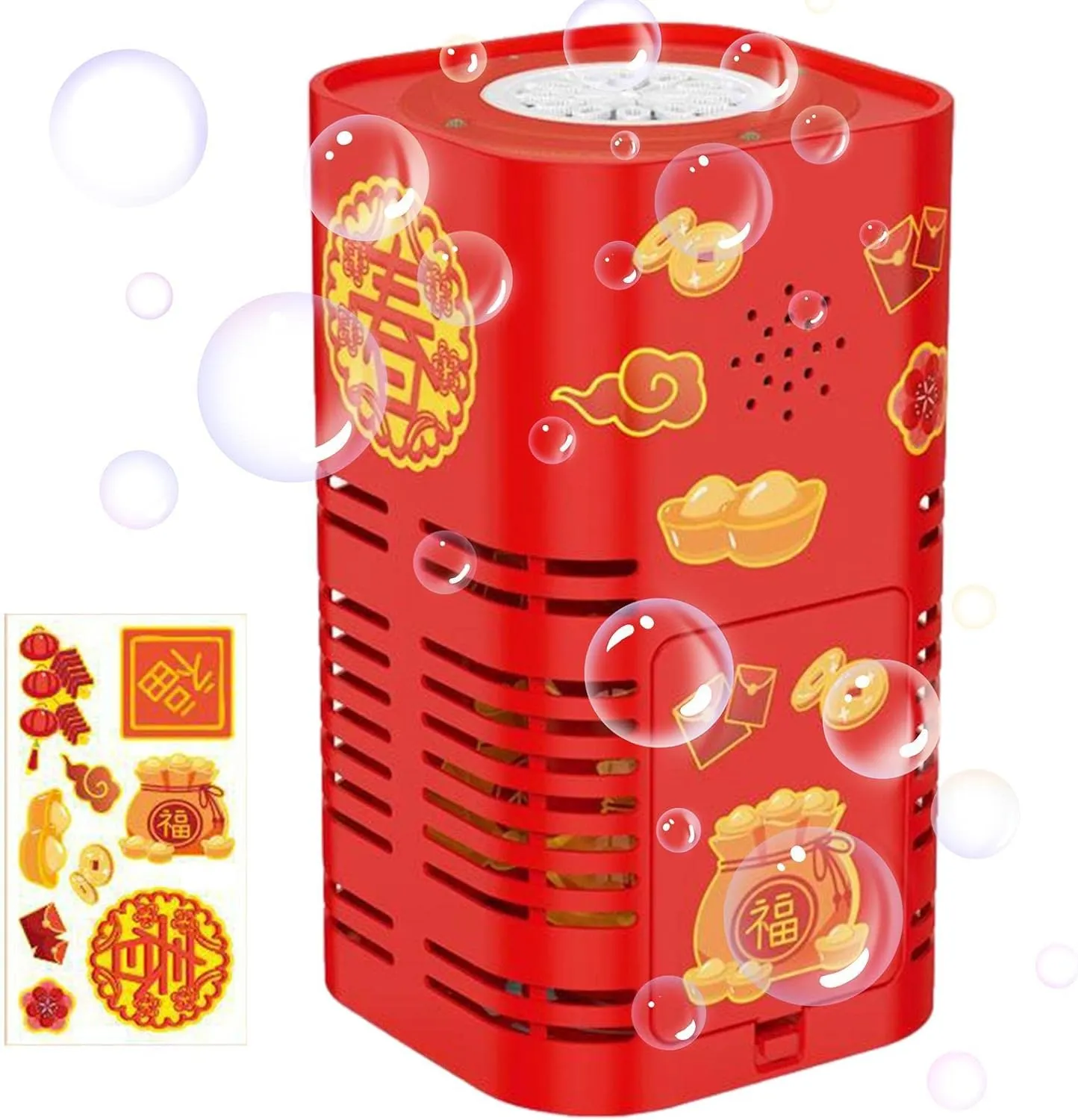 Portable Firework Bubble Machine