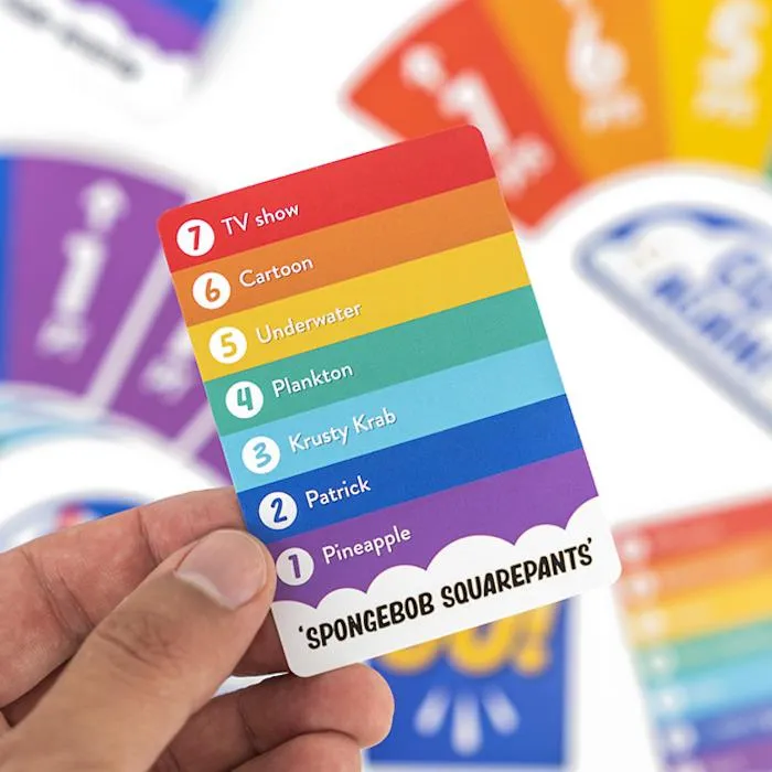 Professor Puzzle Rainbow Go Trivia Game
