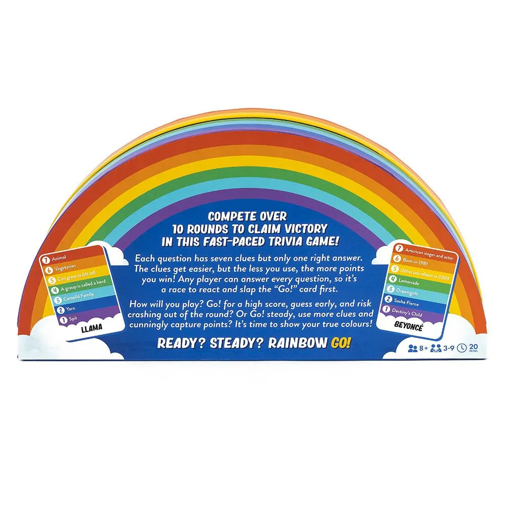 Professor Puzzle Rainbow Go Trivia Game
