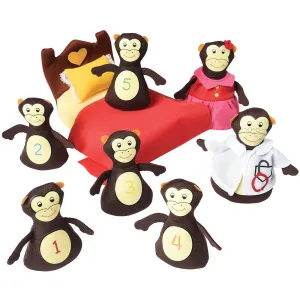 Props For Monkeys Jumping On the Bed