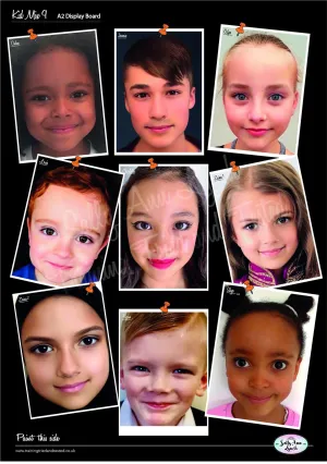 Sally Ann Practice Board, 3D Childs Face Board 9