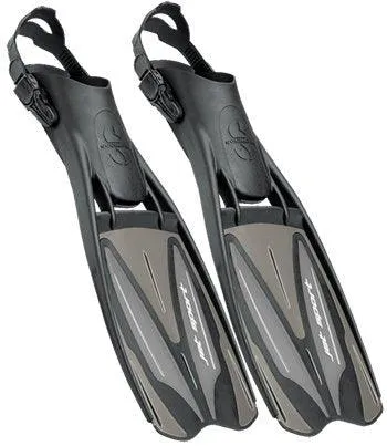 Scubapro Jet Fins Sport Adjustable - Black/Gray
