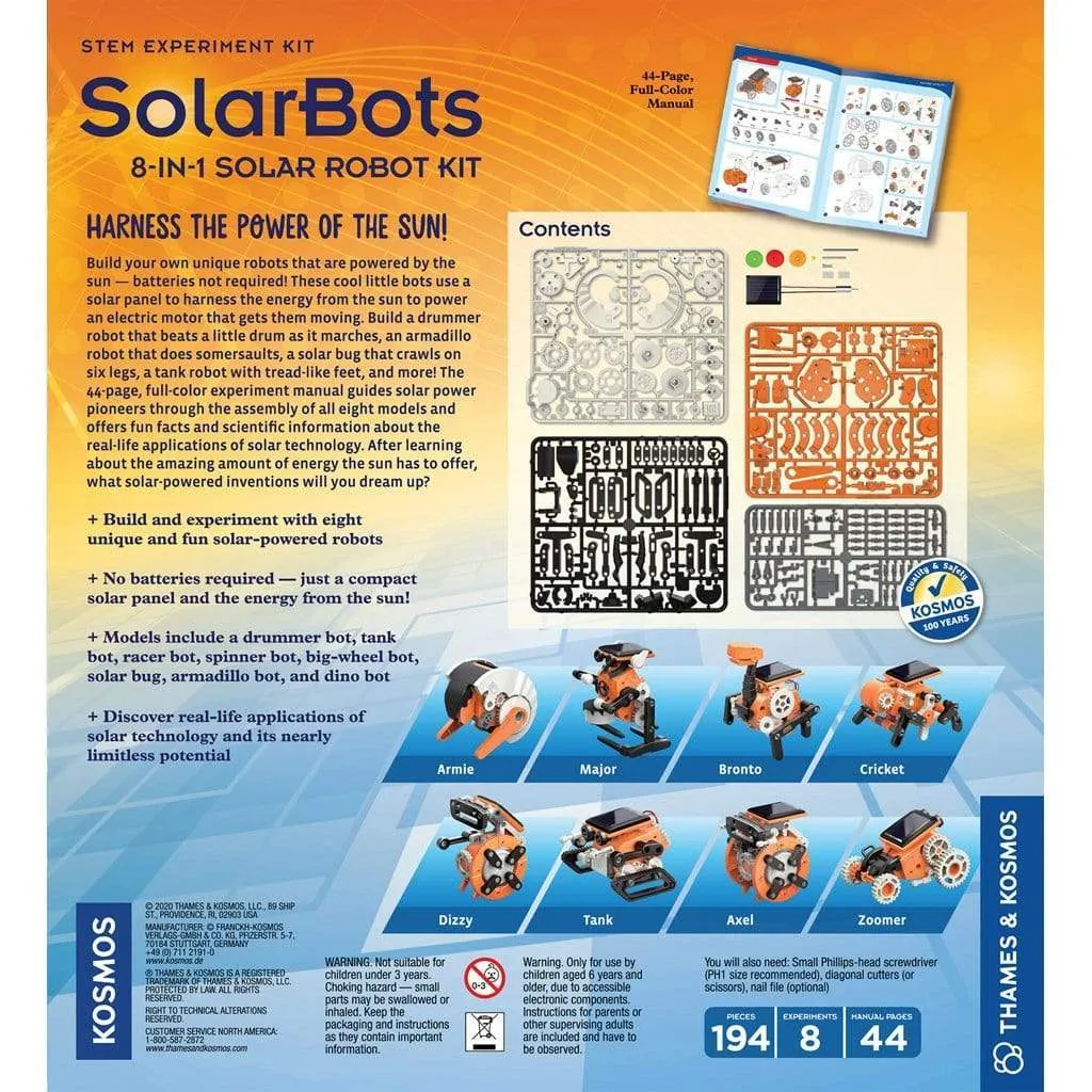 Solarbots: 8-in-1