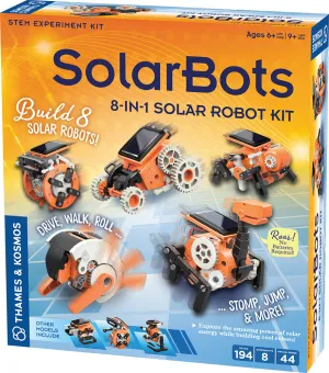 Solarbots:8-in-1 Solar Robots
