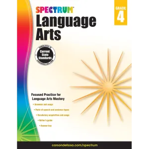 Spectrum Language Arts Grade 4