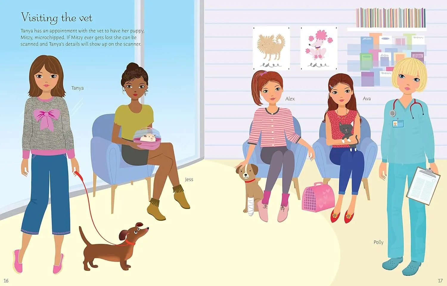 Sticker Dolly Dressing - Dogs and Puppies