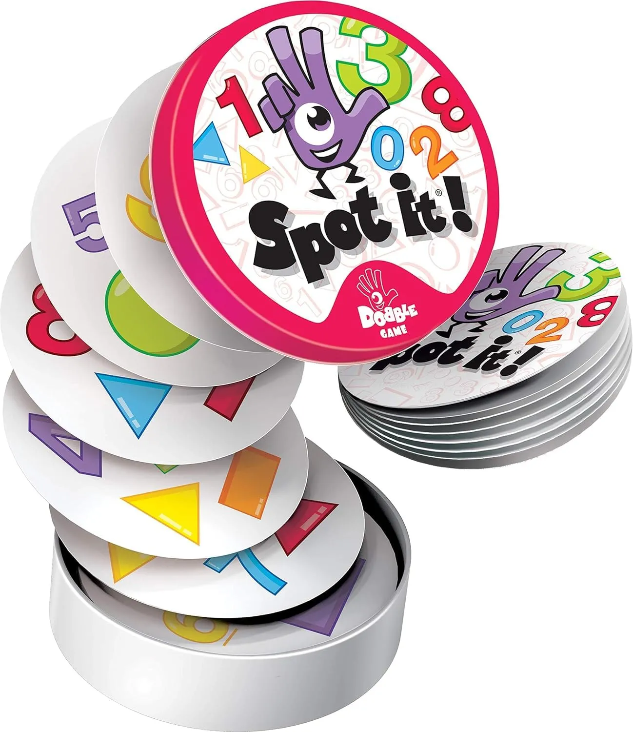 SUPER TOY Spot It Flash Card Game for Kids & Adults Indoor Games Fun for Family Night Travel Gift Multi Players