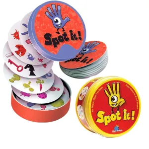 SUPER TOY Spot It Flash Card Game for Kids & Adults Indoor Games Fun for Family Night Travel Gift Multi Players