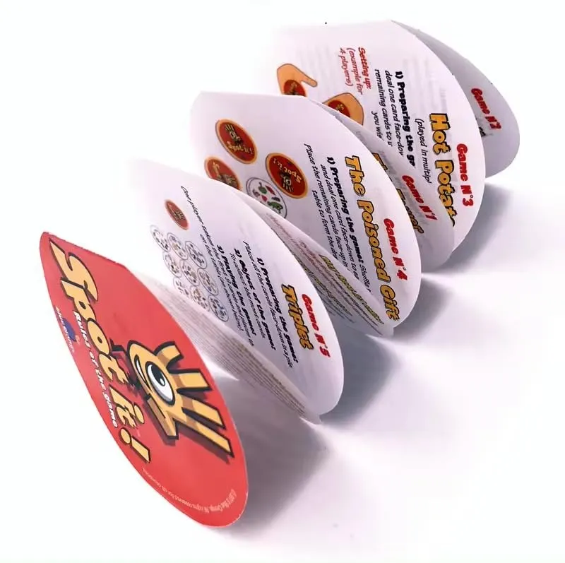 SUPER TOY Spot It Flash Card Game for Kids & Adults Indoor Games Fun for Family Night Travel Gift Multi Players
