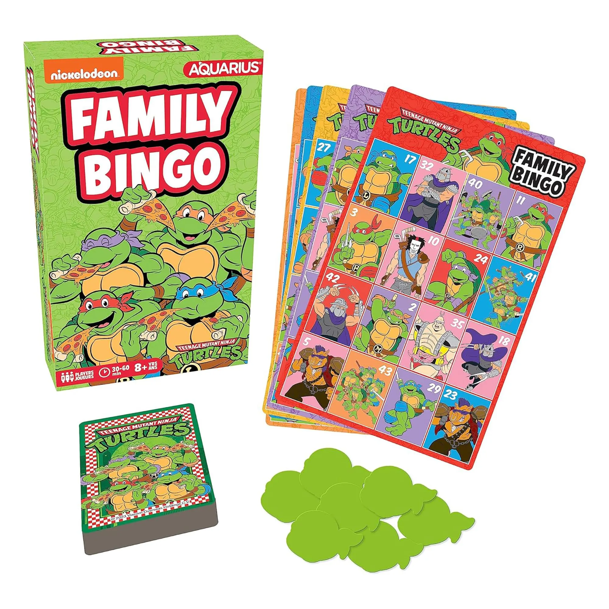 Teenage Mutant Ninja Turtles Family Bingo Game
