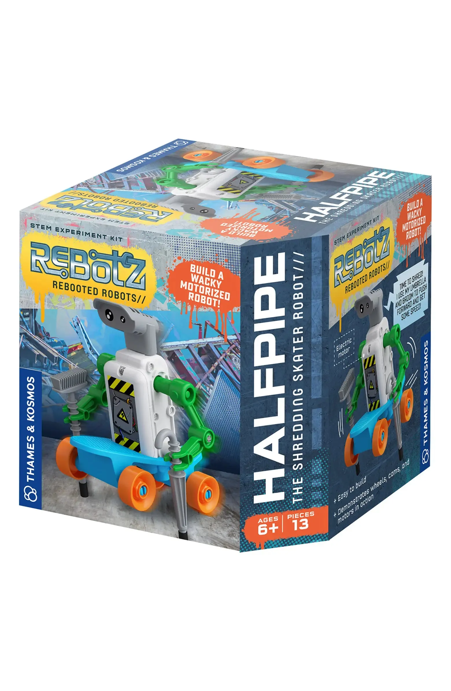 Thames & Kosmos: Rebotz Halfpipe The Shredding Skater Robot