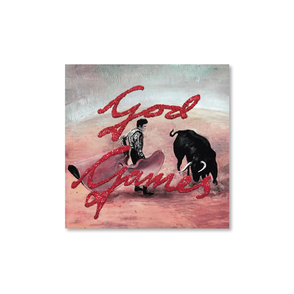 The Kills / God Games LP Deluxe Boomslang Green Vinyl with exclusive signed print