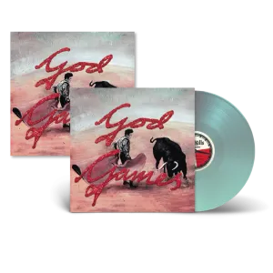 The Kills / God Games LP Deluxe Boomslang Green Vinyl with exclusive signed print