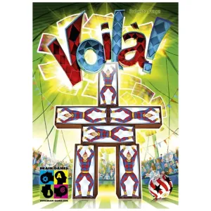 Voila! - Dexterity Circus Board Game for Family, Adults, and Children (2-6 Players, Ages 6 ) - Brain Games