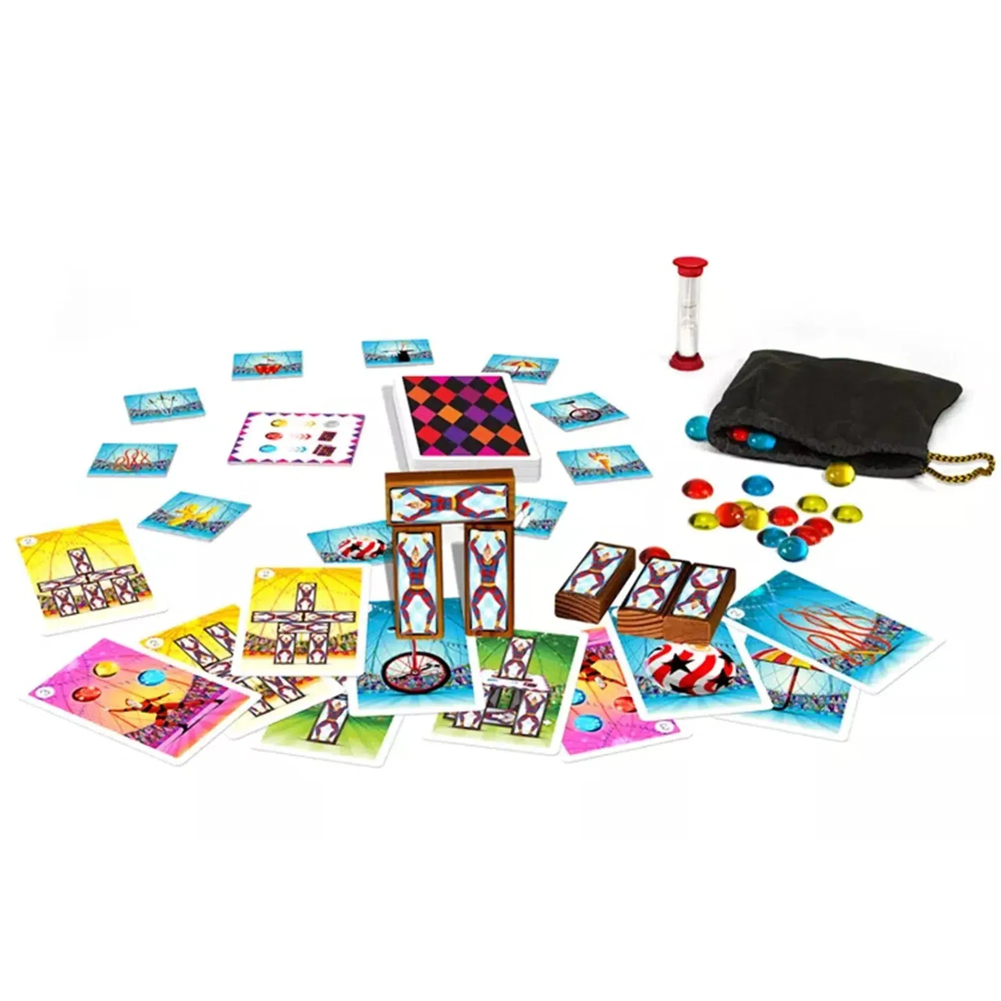 Voila! - Dexterity Circus Board Game for Family, Adults, and Children (2-6 Players, Ages 6 ) - Brain Games