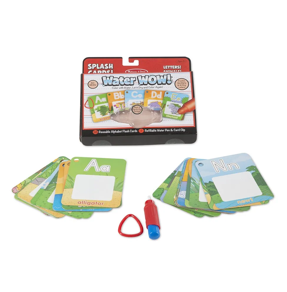 Water WOW! Splash Cards Alphabet