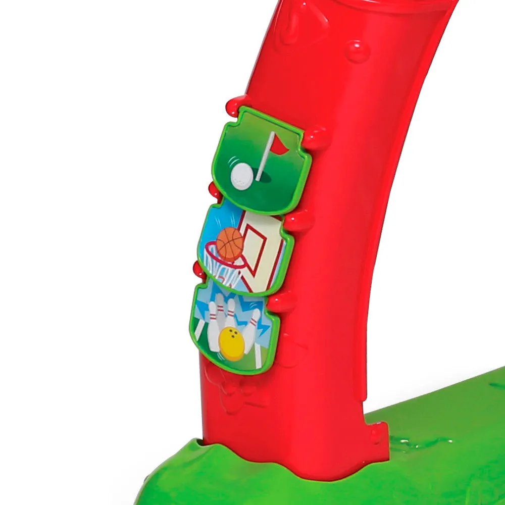 Winfun 4-in-1 Sports Center Toy: Soccer, Basketball, Bowling & Golf