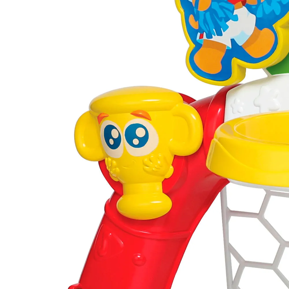 Winfun 4-in-1 Sports Center Toy: Soccer, Basketball, Bowling & Golf
